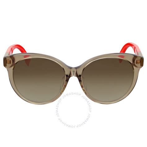 Fendi Brown Translucent Sunglasses FF 0013/F/S 7TLDB 55